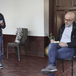 charla barrial - puente aranda. -